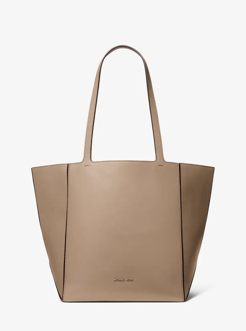MK Borsa tote Jordi grande in pelle - Naturale - Michael Kors
