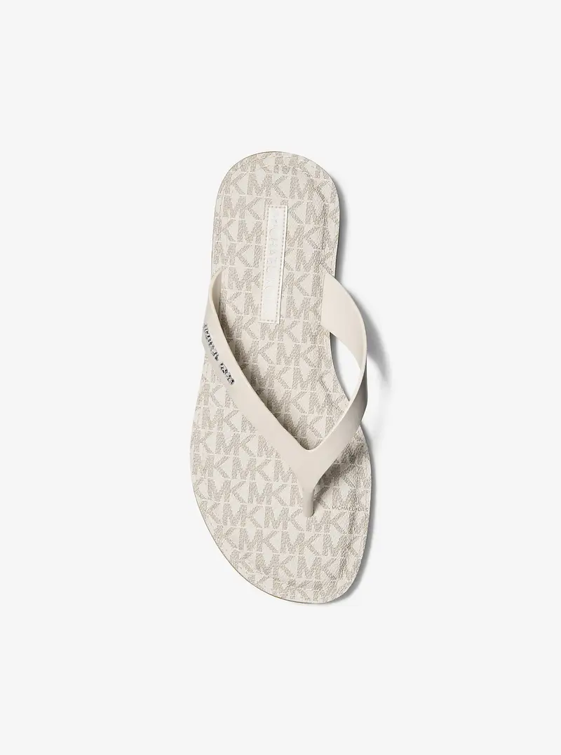 MK Infradito Koko in pelle - Naturale - Michael Kors miniatura 2