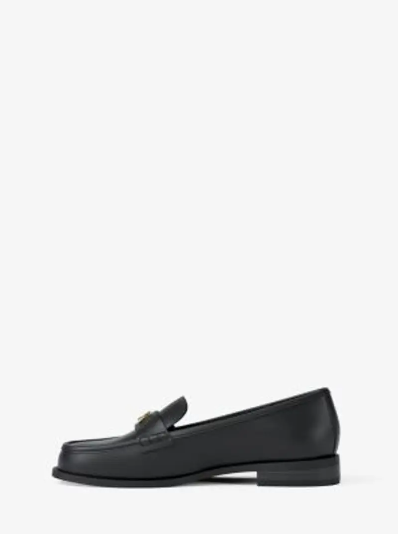 MK Loafer in Pelle Lex - Nero - Michael Kors miniatura 3