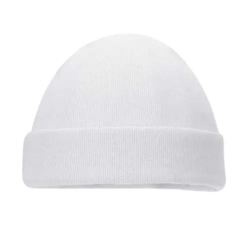 MK MATT KEELY - Cappellini per Neonati, in Cotone, 0-3 Mesi, Rosa + Bianco + Bianco miniatura 2