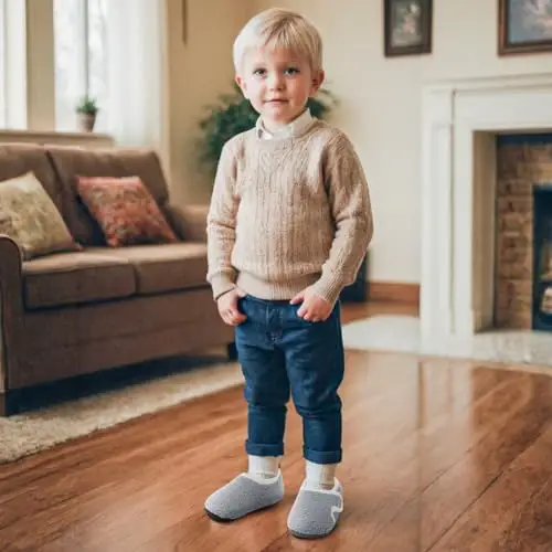 MK MATT KEELY Pantofole Bambino Grigio 3516085 miniatura 2