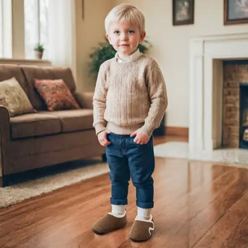 MK MATT KEELY Pantofole Bambino Marrone 3516086 miniatura 2