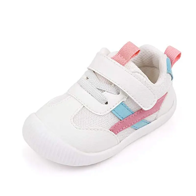 MK MATT KEELY Scarpe Bambina per Primi Passi in Morbida Pelle Unisex Scarpine Neonato Sneakers con Fondo Morbido