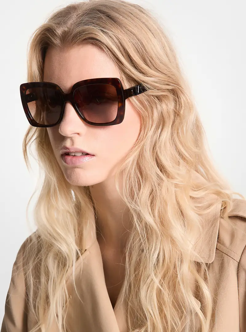 MK Occhiali da sole Nice - Marrone - Michael Kors miniatura 2