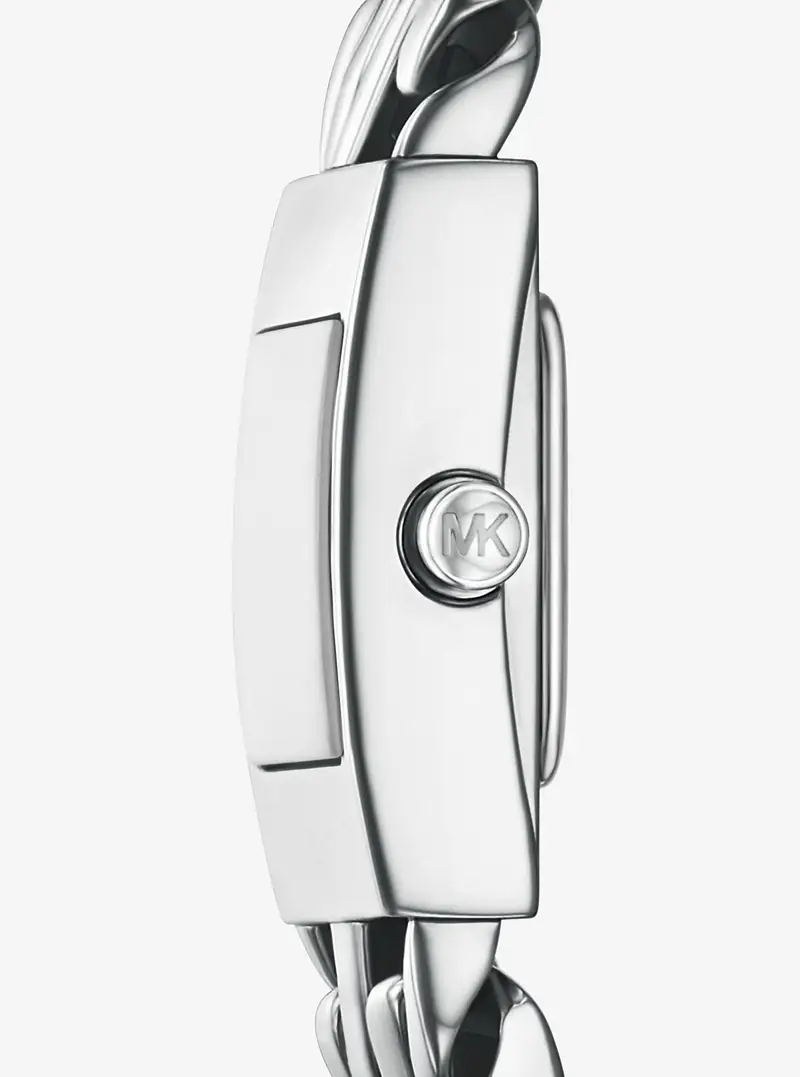 MK Orologio Darrington mini tonalità argento con maglie a catena - Argento - Michael Kors miniatura 3