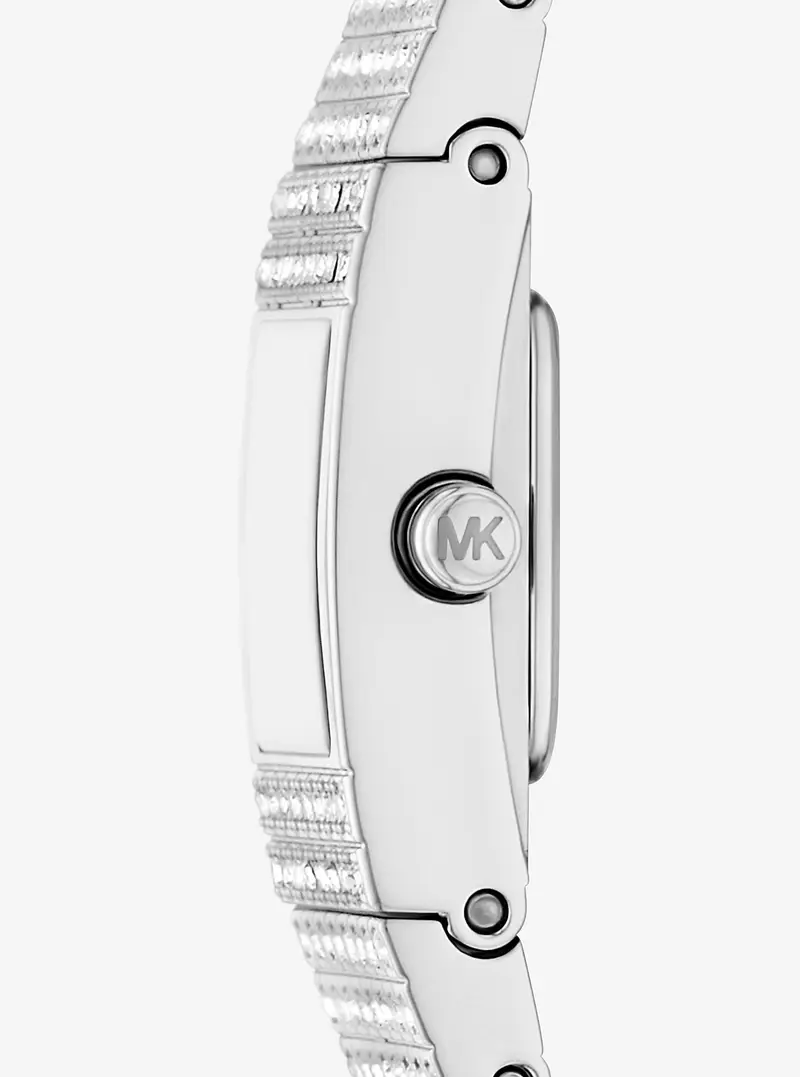 MK Orologio Darrington mini tonalità argento con pavé - Argento - Michael Kors miniatura 2