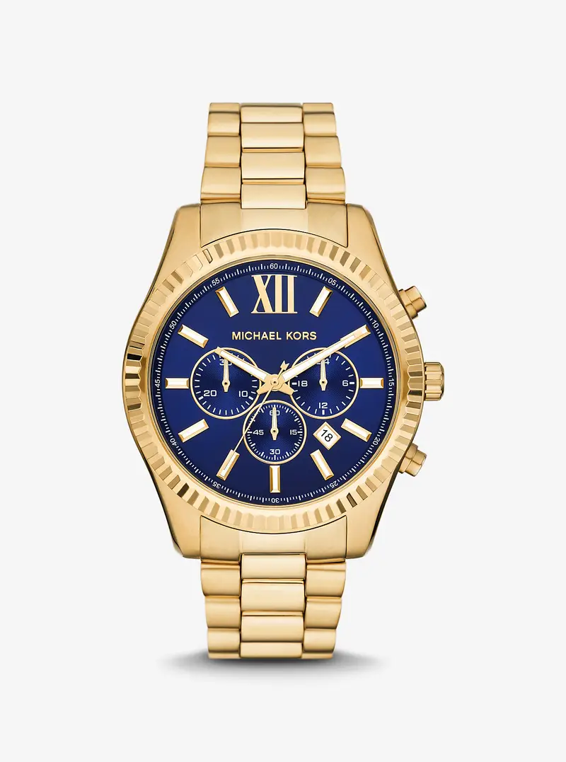 MK Orologio Lexington oversize tonalità oro - Oro - Michael Kors