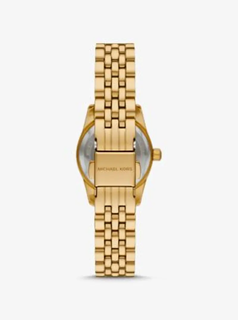 MK Orologio Lexington Petite tonalità oro con pavé - Oro - Michael Kors miniatura 2