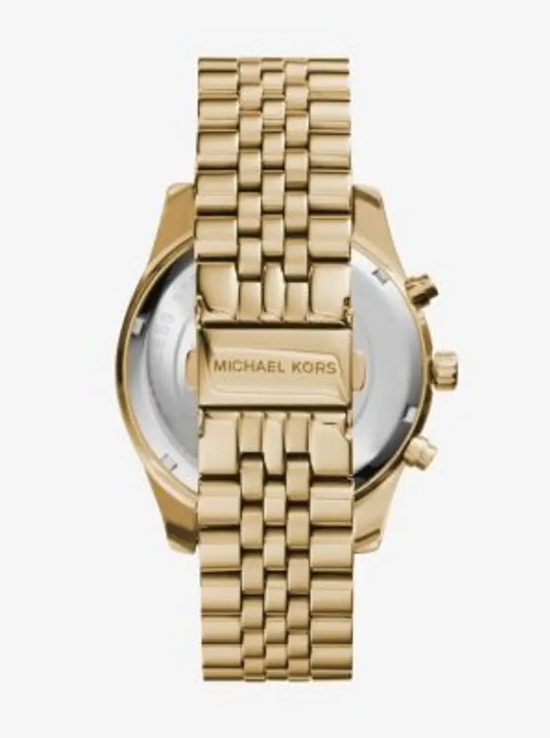 MK Orologio Lexington tonalità oro - Oro - Michael Kors miniatura 2