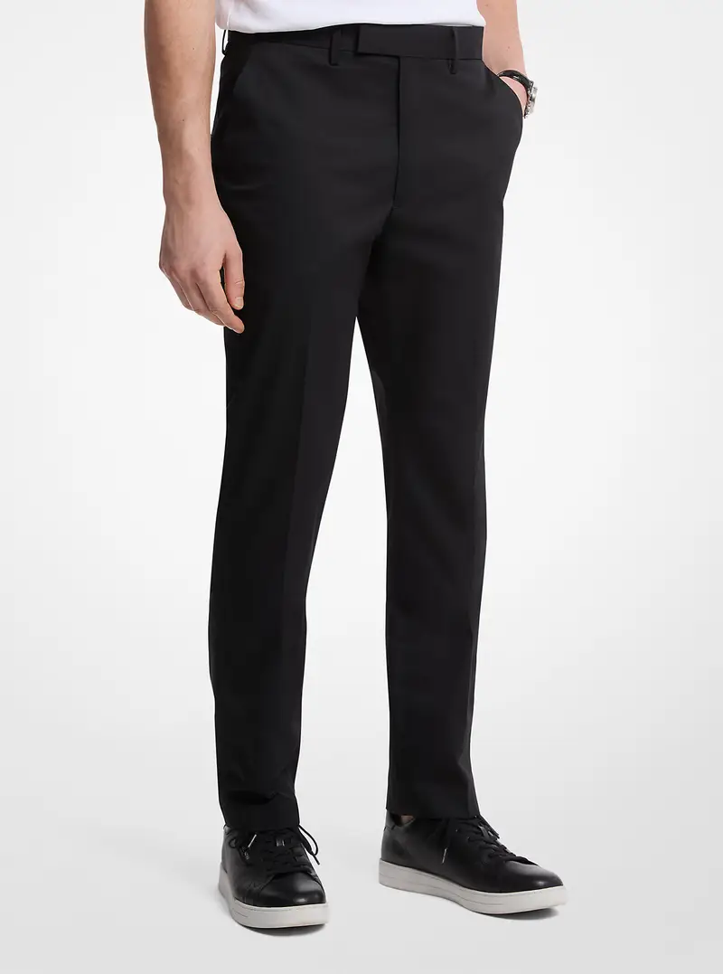 MK Pantaloni in tessuto COOLMAX® - Nero - Michael Kors