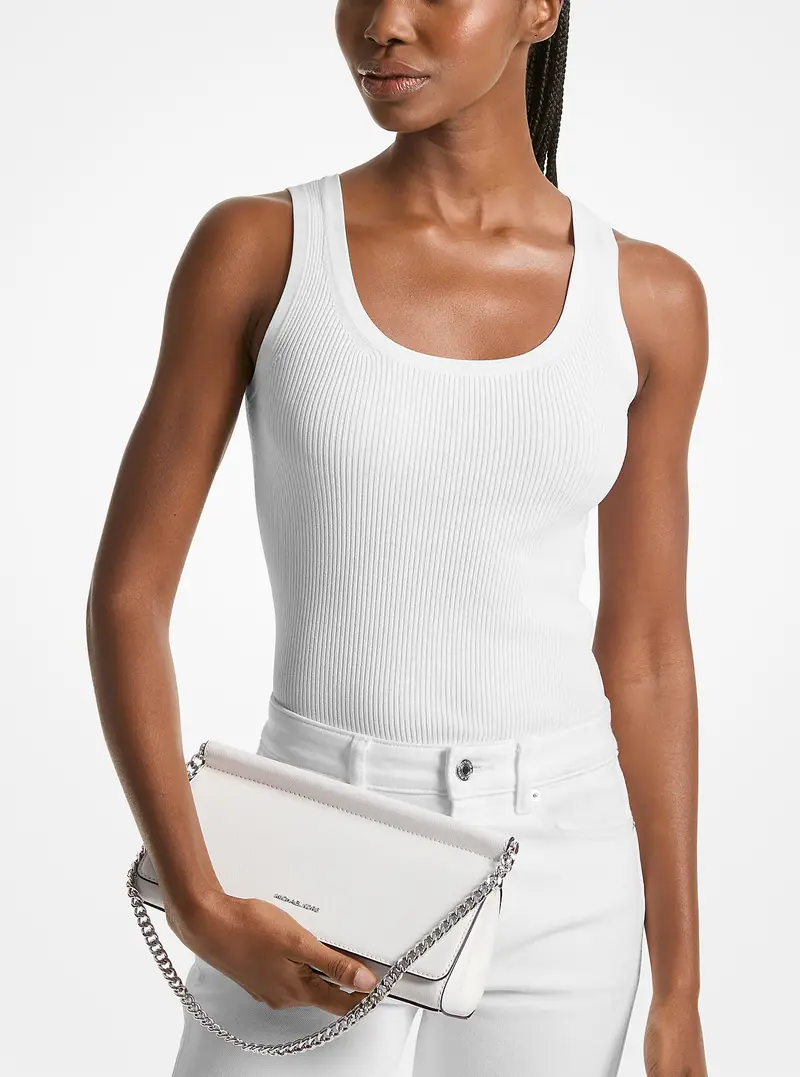 MICHAEL Michael Kors Pochette Bianco 935777 miniatura 3