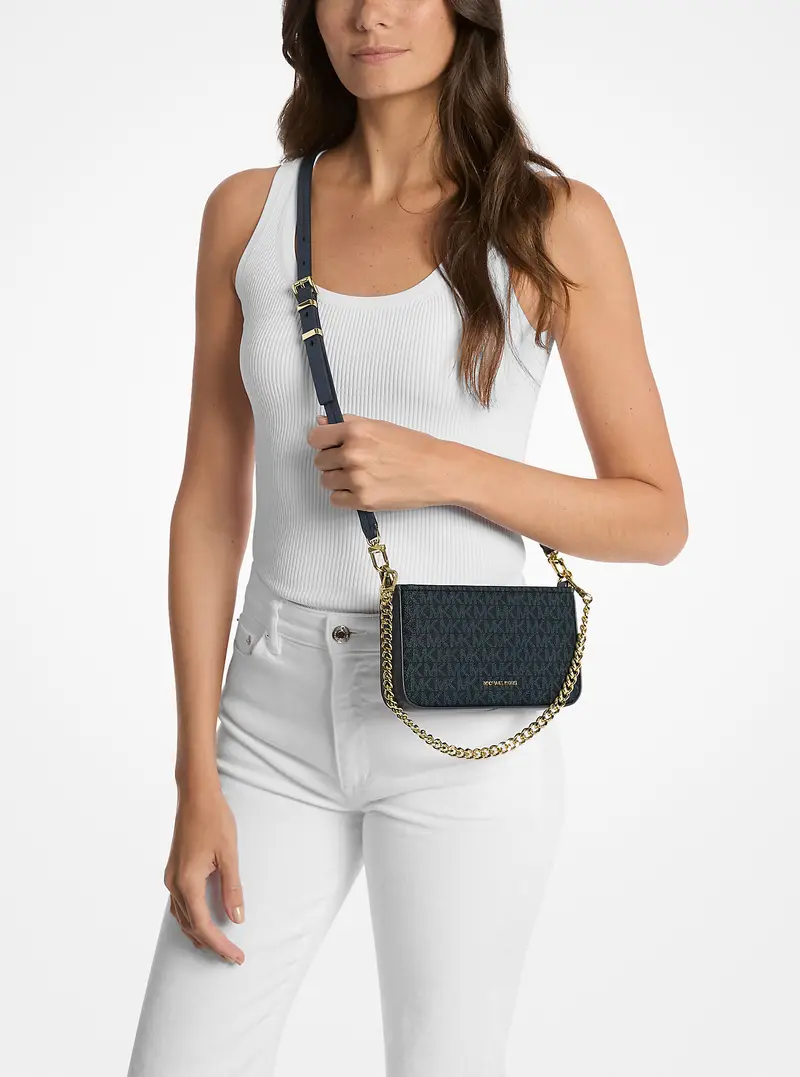 MICHAEL Michael Kors Pochette Blu 936579 miniatura 2