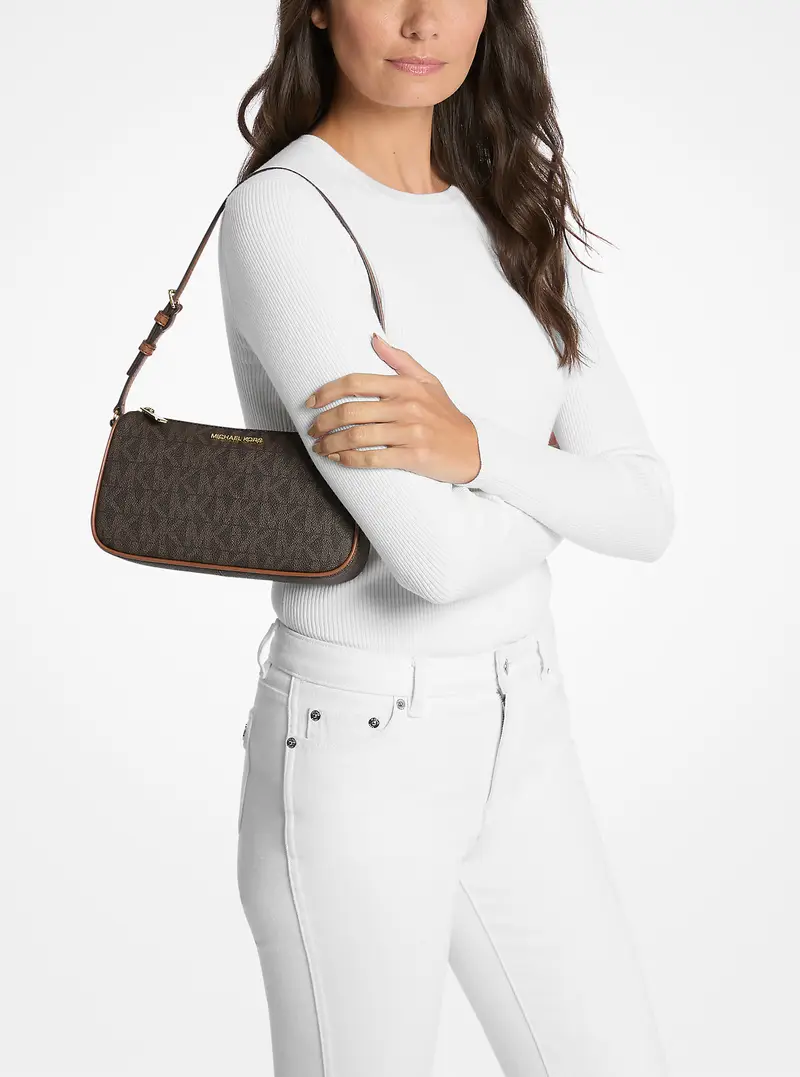 Michael Kors Outlet Pochette Marrone 1883791 miniatura 2