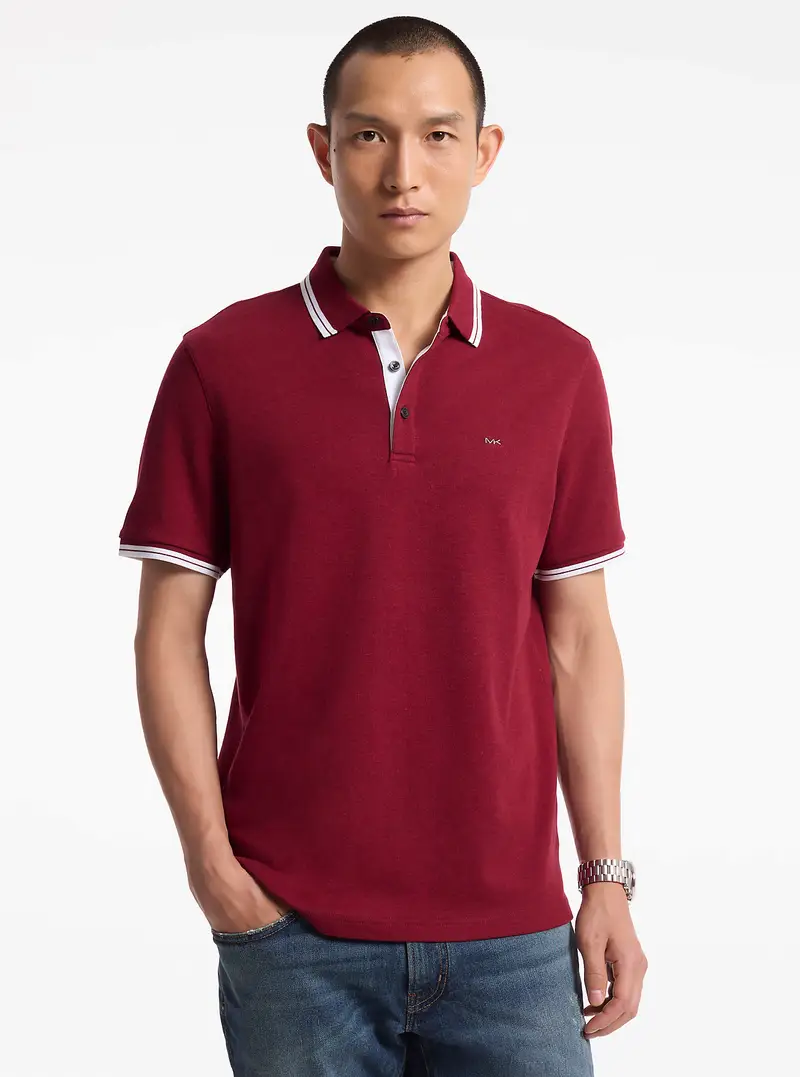 Michael Kors Mens Polo Rosso 933127