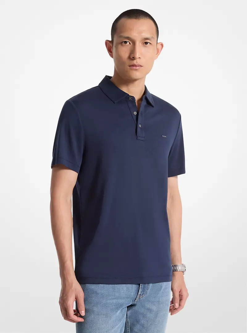 Michael Kors Mens Polo Blu 936207