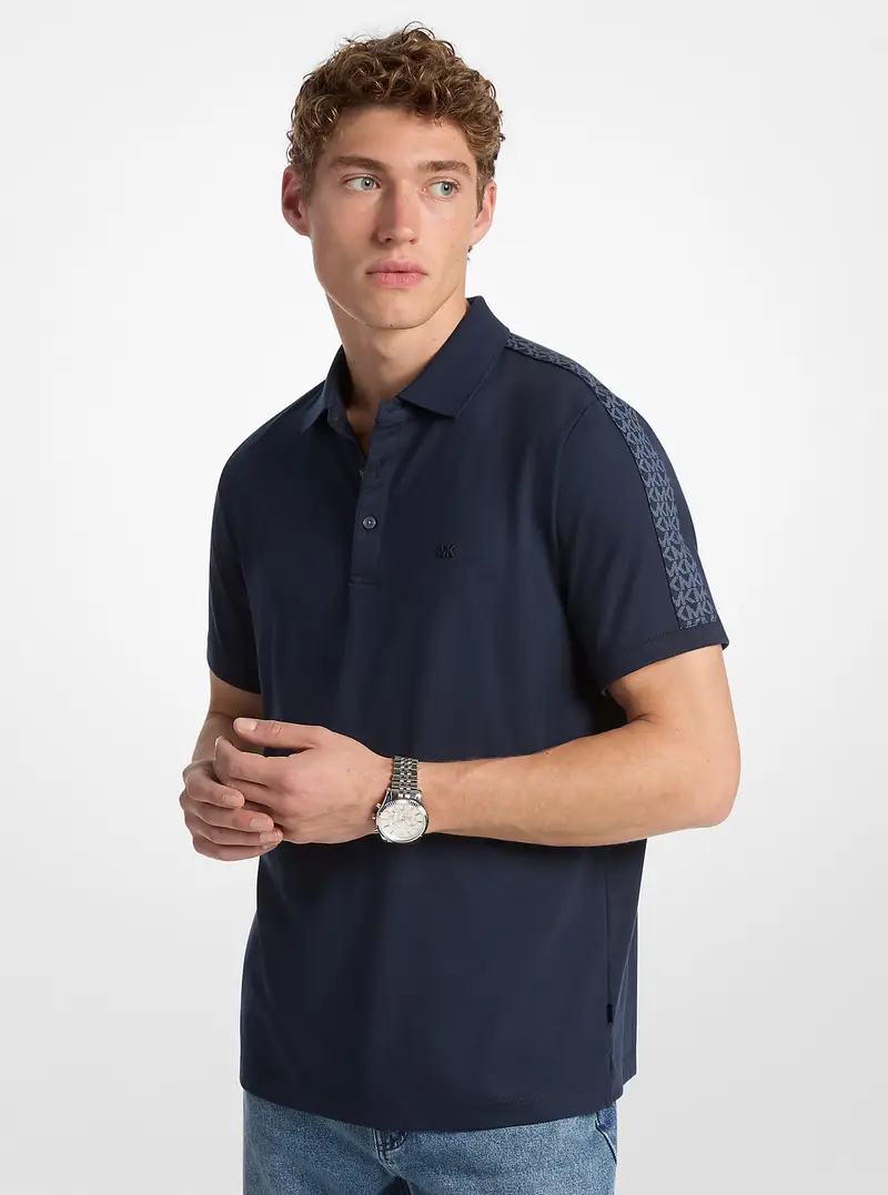 Michael Kors Mens Polo Blu 1165944