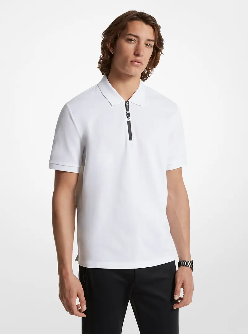 Michael Kors Mens Polo Bianco 932868