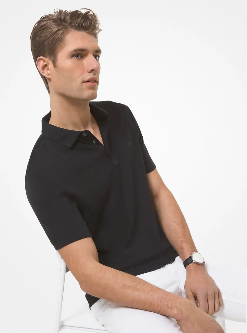 Michael Kors Mens Polo Nero 930778