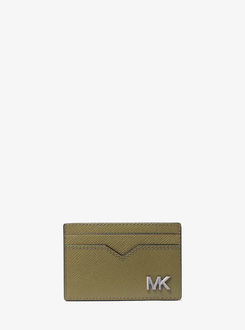 Michael Kors Mens Porta carte di credito Verde 934090