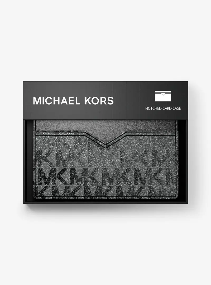 Michael Kors Mens Porta carte di credito Grigio 1919601 miniatura 2