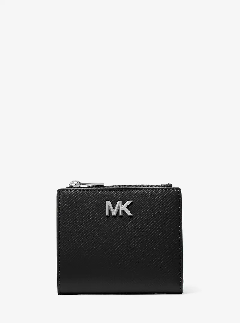 MK Portafoglio Edison in pelle Saffiano - Nero - Michael Kors