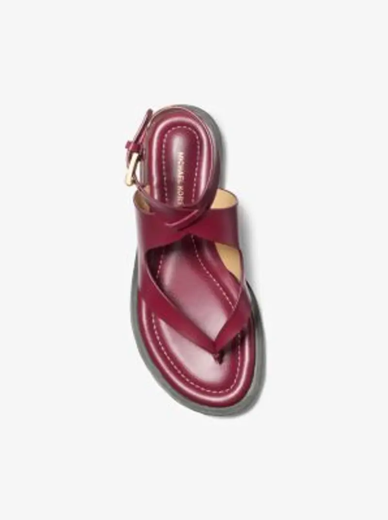 MK Sandalo Irene in pelle - Viola - Michael Kors miniatura 2