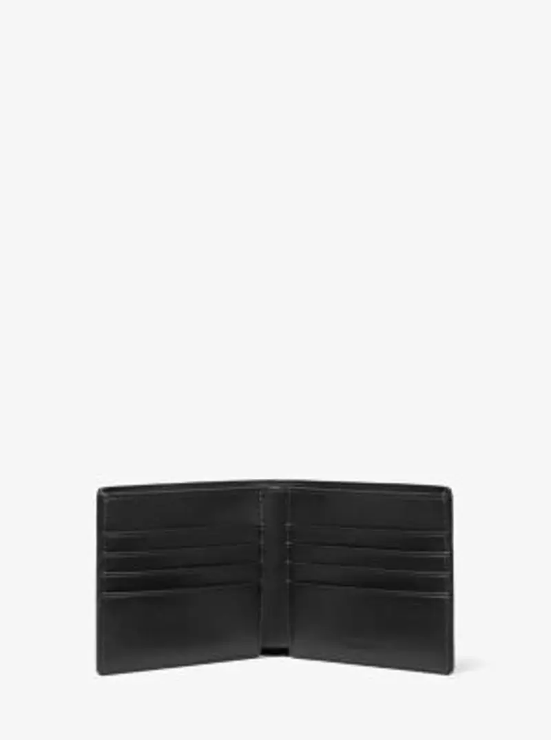 MK Set regalo con portafoglio con logo e cintura reversibile - Nero - Michael Kors miniatura 2