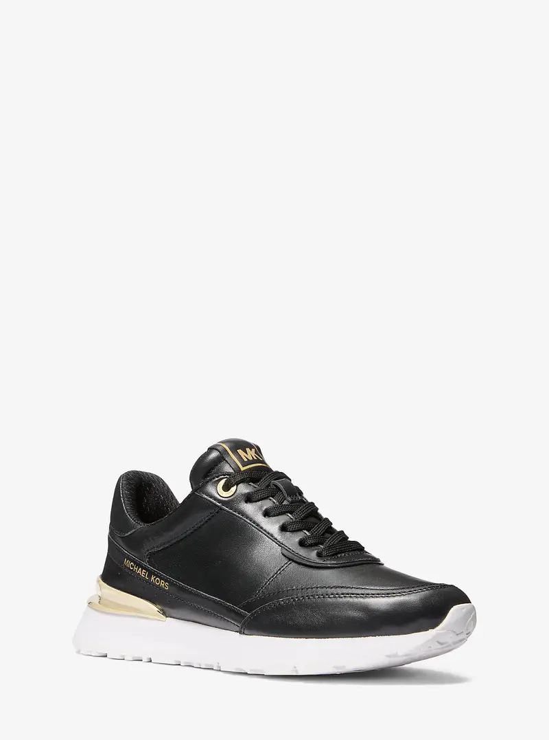MK Sneaker in pelle Nova - Nero - Michael Kors