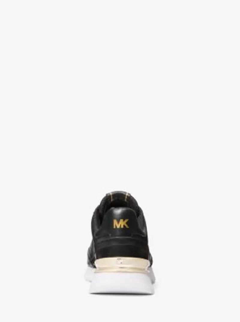 MK Sneaker in pelle Nova - Nero - Michael Kors miniatura 2
