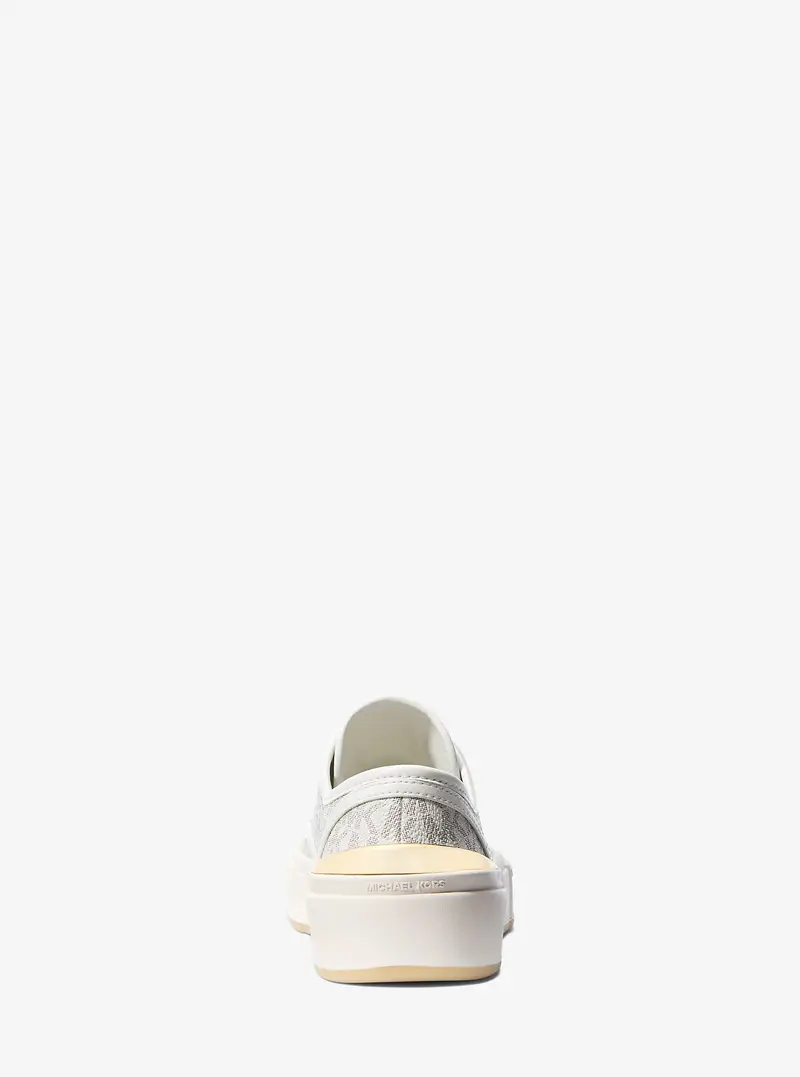 MK Sneaker Jude con logo - Naturale - Michael Kors miniatura 3