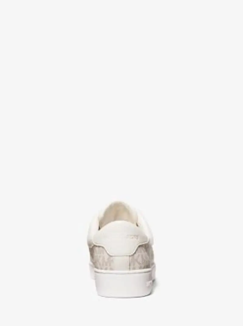 MK Sneaker Keaton con zip e logo - Naturale - Michael Kors miniatura 2