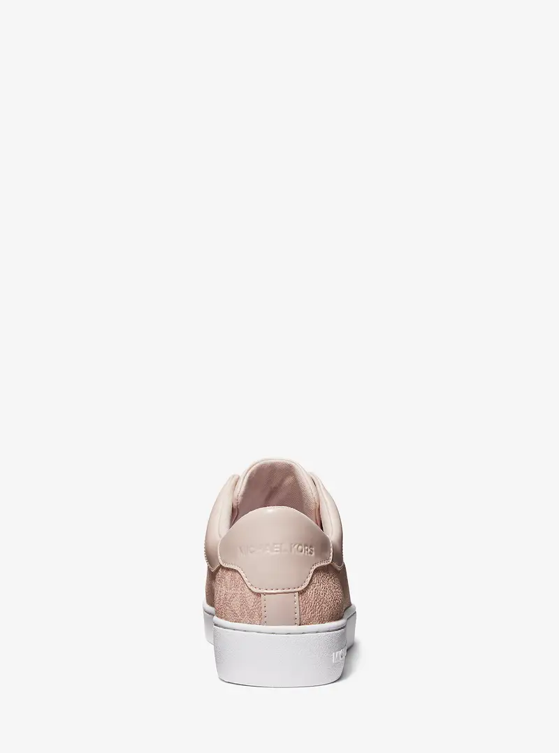 MK Sneaker Keaton con zip e logo - Rosa - Michael Kors miniatura 3
