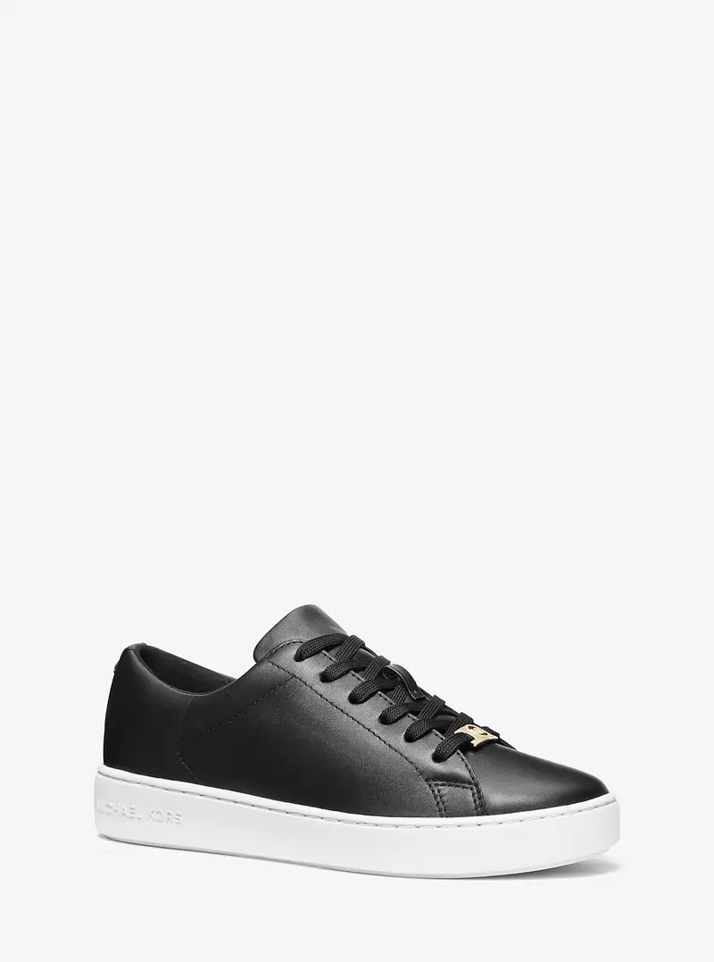 MK Sneaker Keaton in pelle - Nero - Michael Kors