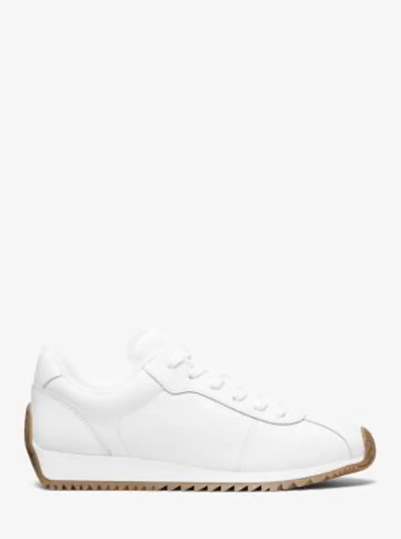 MK Sneaker Rhodes in pelle - Bianco - Michael Kors miniatura 2
