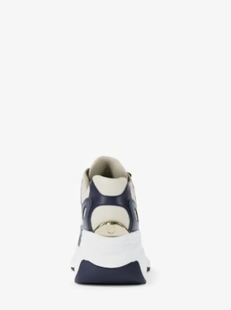 MK Stivale Darius in materiale misto - Blu - Michael Kors miniatura 3