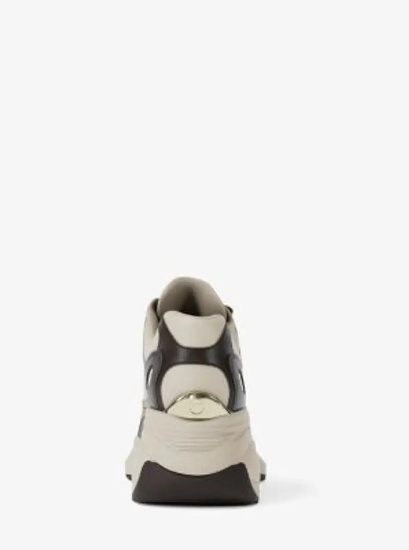 MK Stivale Darius in materiale misto - Marrone - Michael Kors miniatura 2