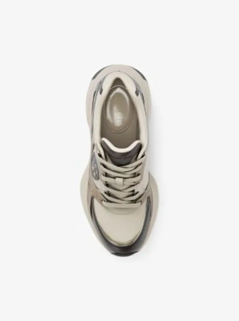 MK Stivale Darius in materiale misto - Marrone - Michael Kors miniatura 3