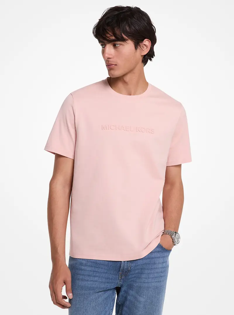 Michael Kors Mens T-shirt Rosa 933314