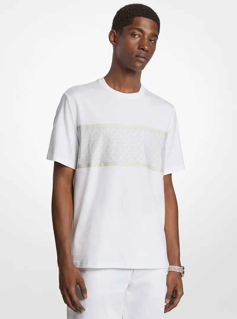 Michael Kors Mens T-shirt Bianco 1165941