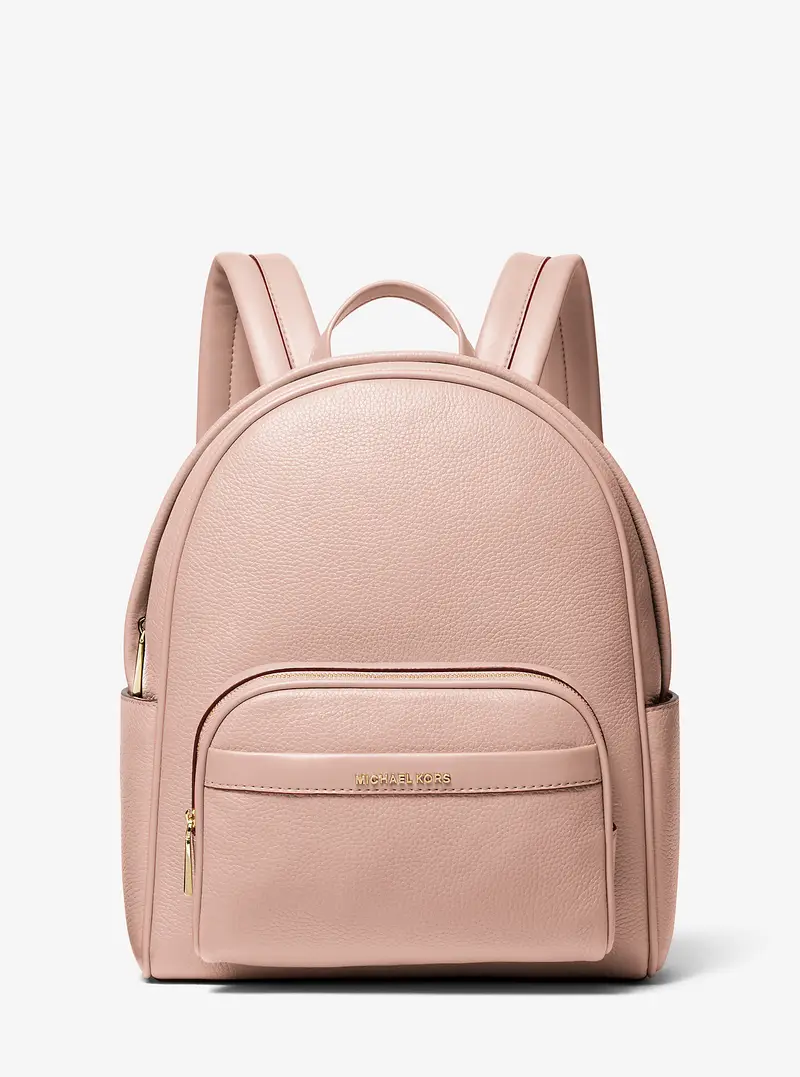 MK Zaino Bex medio in pelle martellata - Rosa - Michael Kors miniatura 3