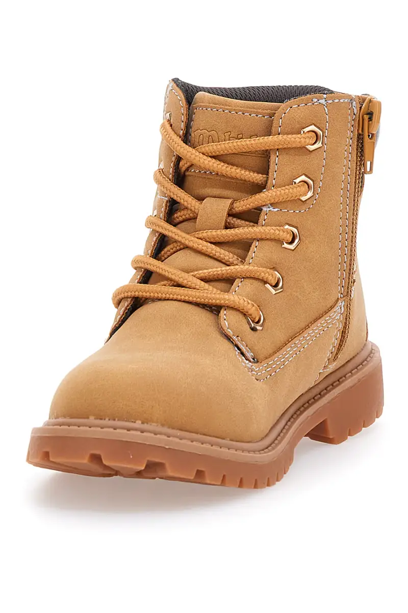 Polacchini gialli con suola carrarmato MKIDS MG25165 [GIALLO] miniatura 3