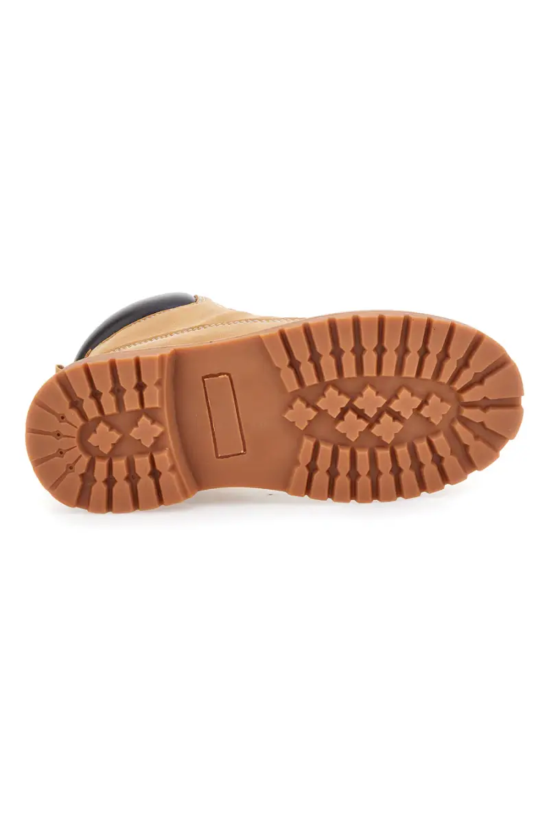 Polacchini giallo miele con zip Mkids MG25165 [GIALLO] miniatura 5