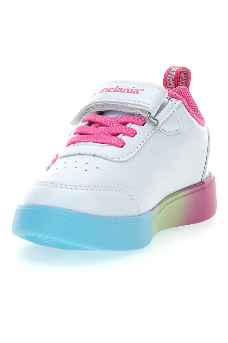 Sneakers bianche con luci multicolore M-Kids MG25111 [BIANCO] miniatura 3