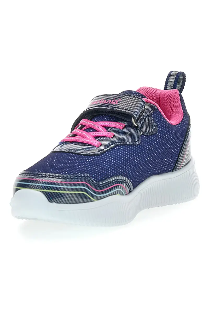 Sneakers blu con luci colorate M-Kids MG25104 [BLU] miniatura 3