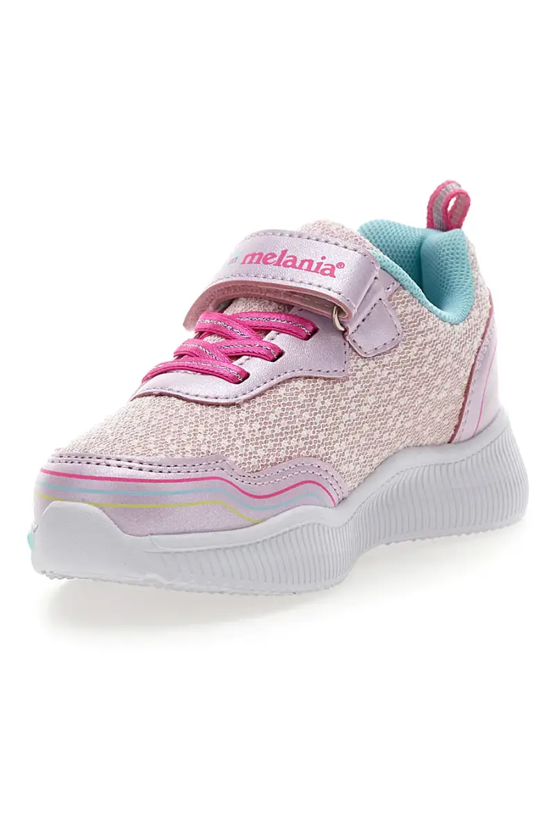 Sneakers rosa con luci e dettagli glitter M-Kids MG25104 [ROSA] miniatura 3