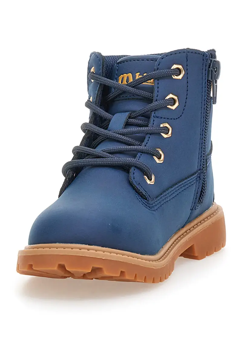 Stivaletti blu con collo imbottito MKids MG25165 [BLUE] miniatura 3