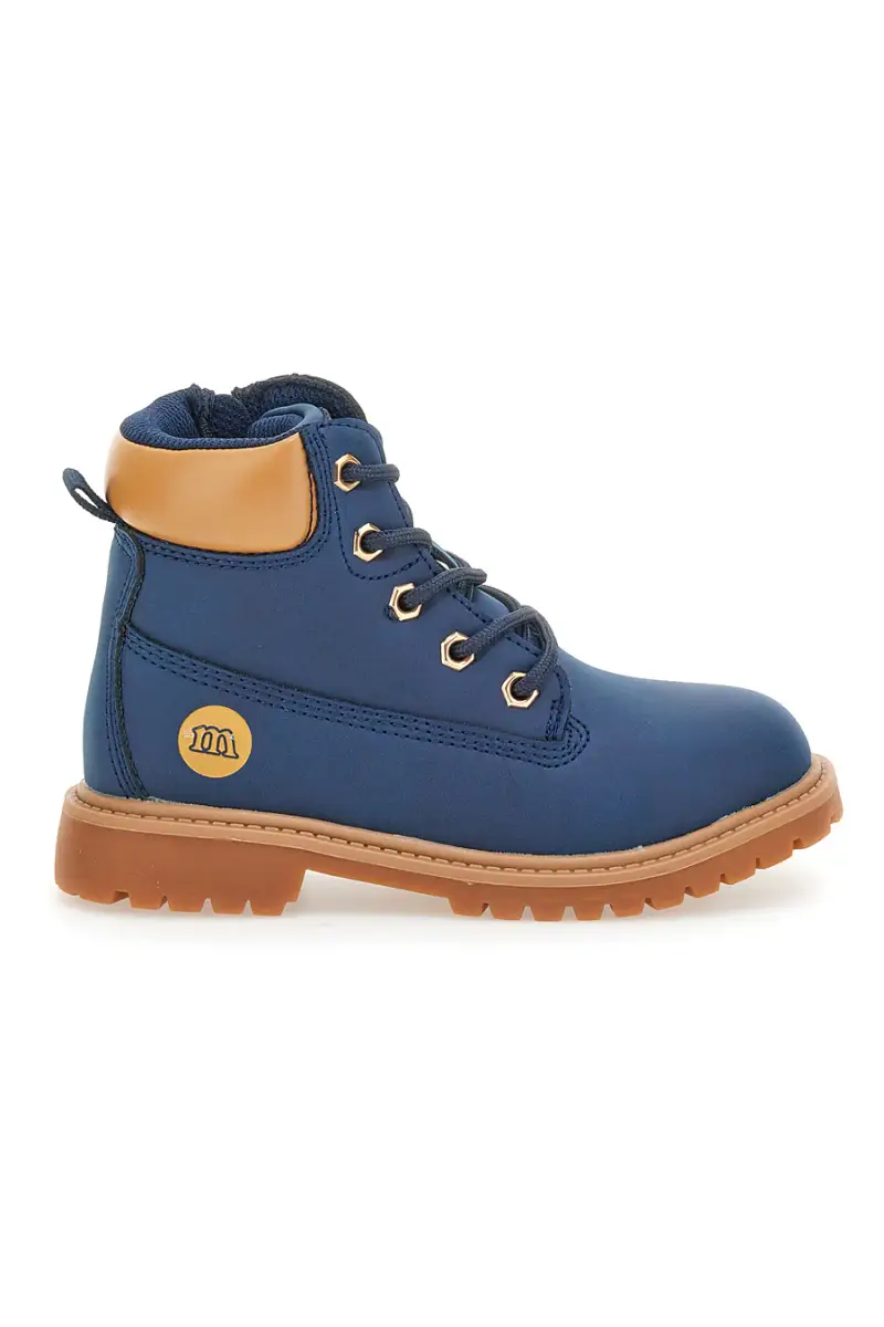 Stivaletti blu con collo imbottito MKids MG25165 [BLUE]
