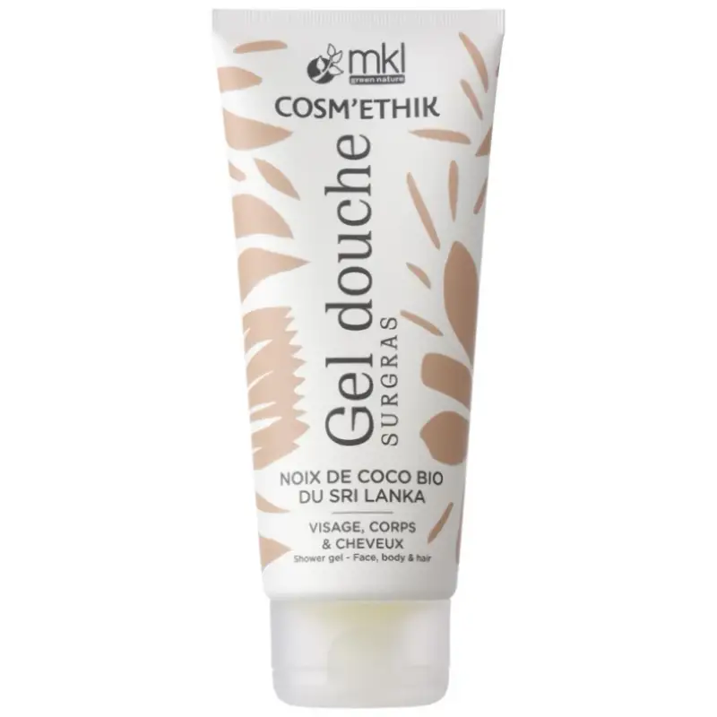 Cosm'Ethik - Gel Doccia Surgras al Cocco Biologico dello Sri Lanka 200ml