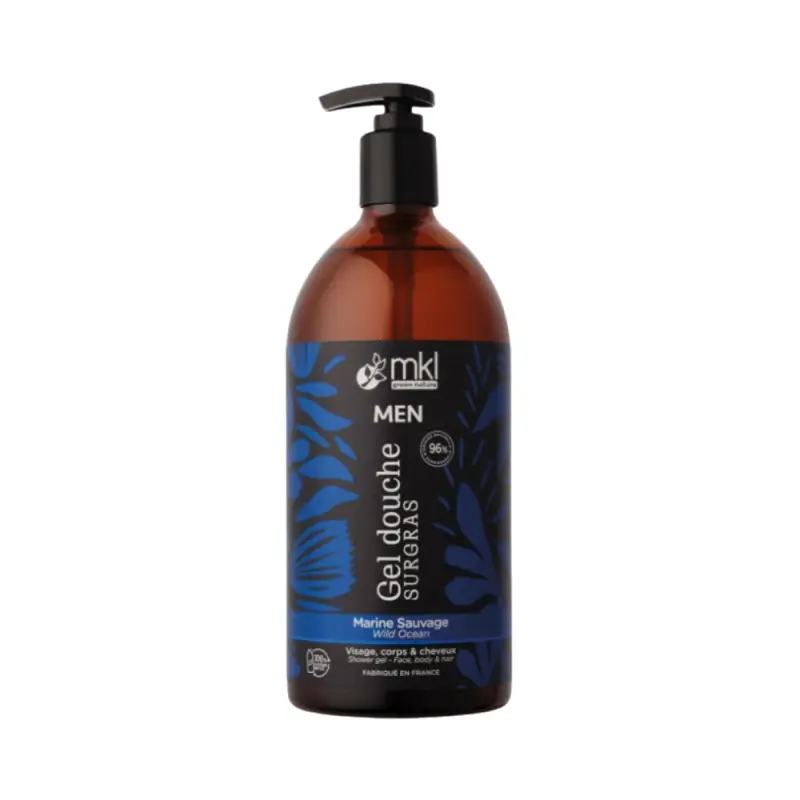 MEN - Gel Doccia Surgras Marine Sauvage 1L