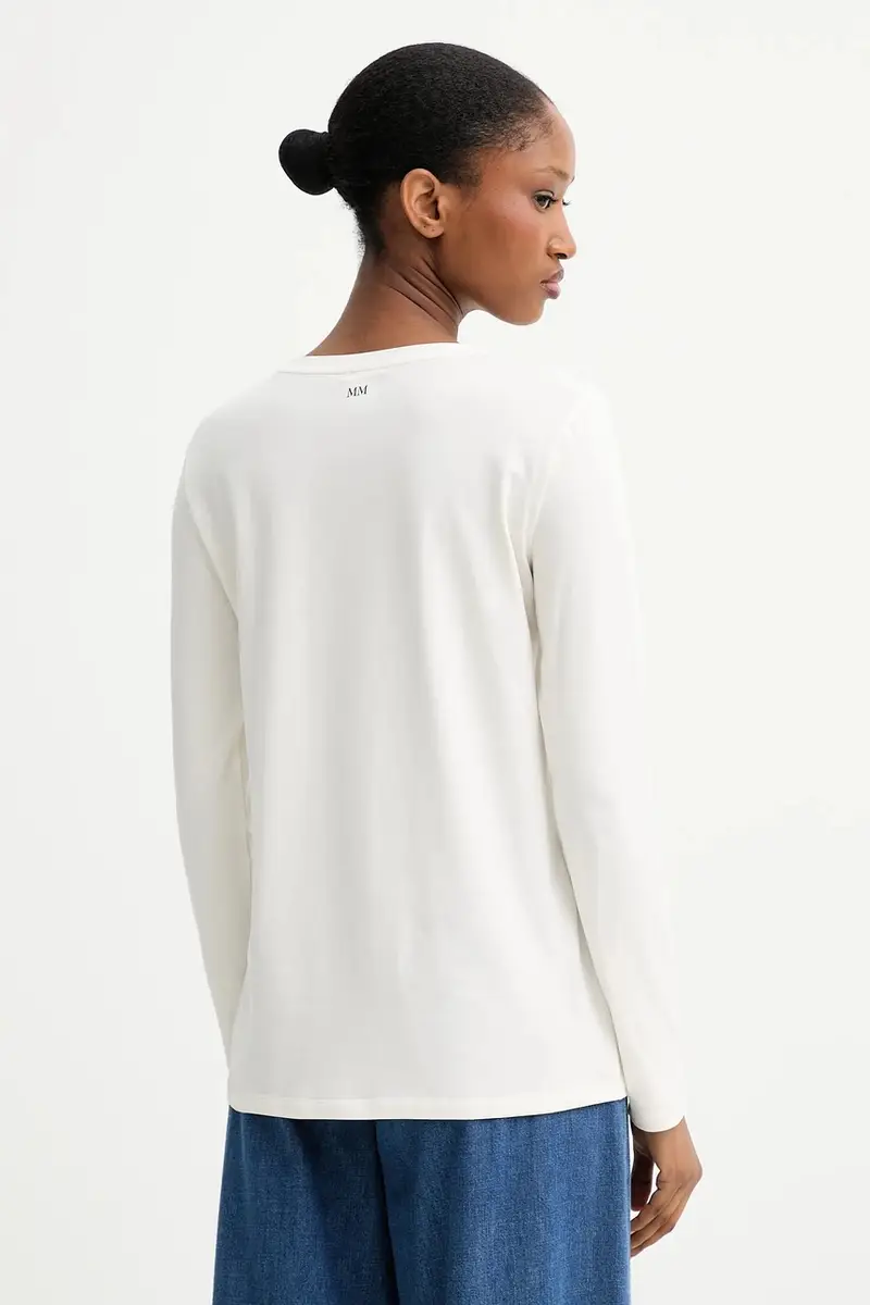 camicia a maniche lunghe CRIS colore beige 2526946057600 miniatura 3